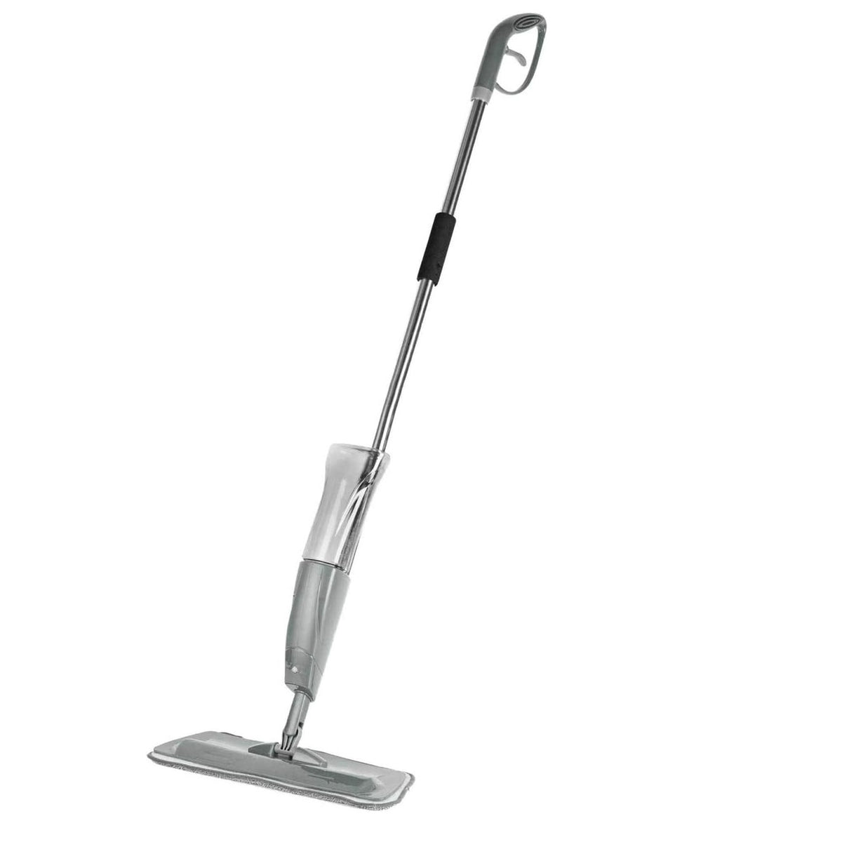 Our House Spray Mop Grey SR22047 | Fast and Efficient Cleaning for Busy Modern Lifestyles | Say Goodbye to Buckets with 2-in-1 Design | Microfibre Pad Removes Dust and Dirt with Ease | Comfortable to Use with an Easy Squeeze Trigger and Finger Grip Handle