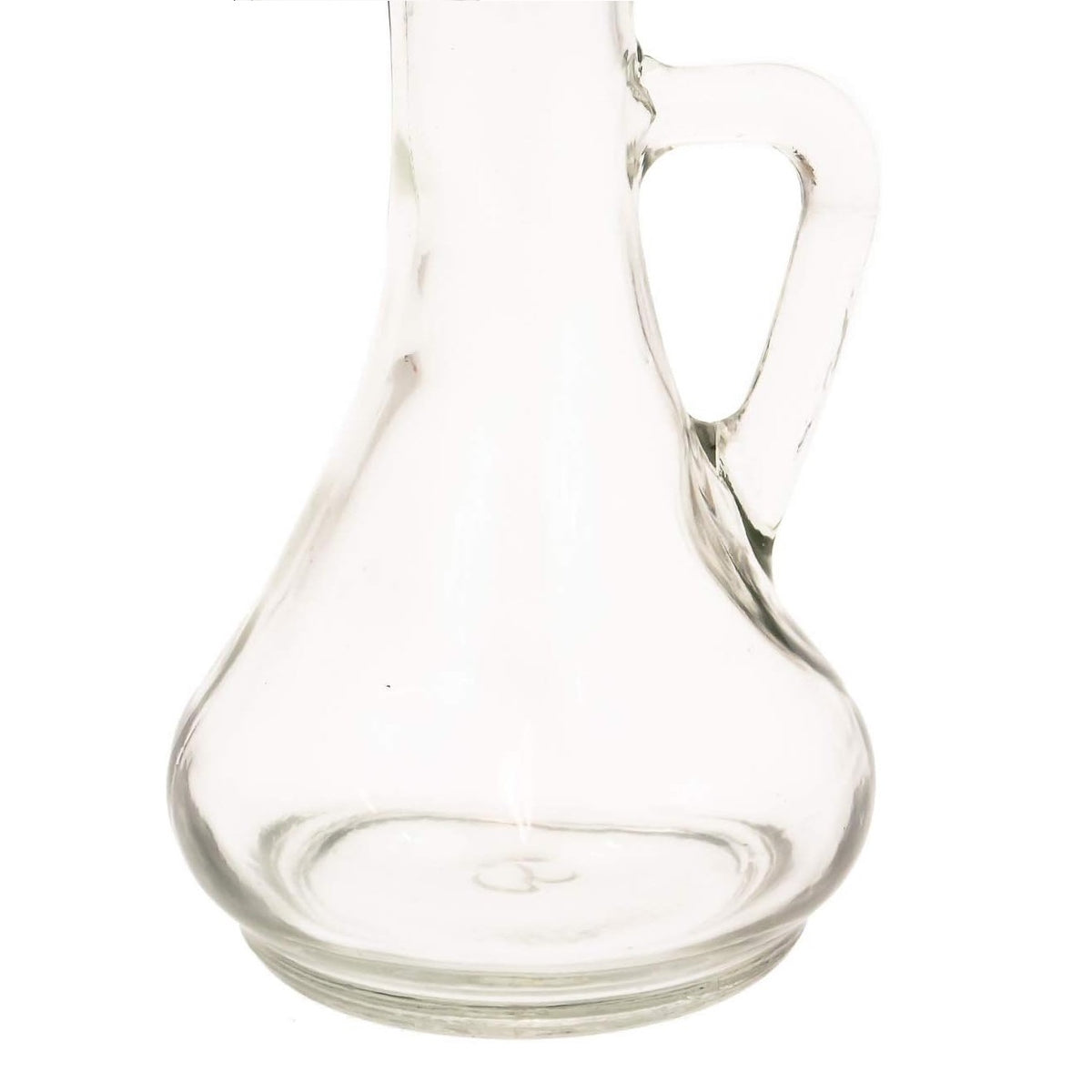Excellent Houseware Oil and Vinegar Glass Dispenser with Handle and Cork Stopper Clear 300ml 695000050 | Elegant Cruet Bottle | For Kitchen Use
