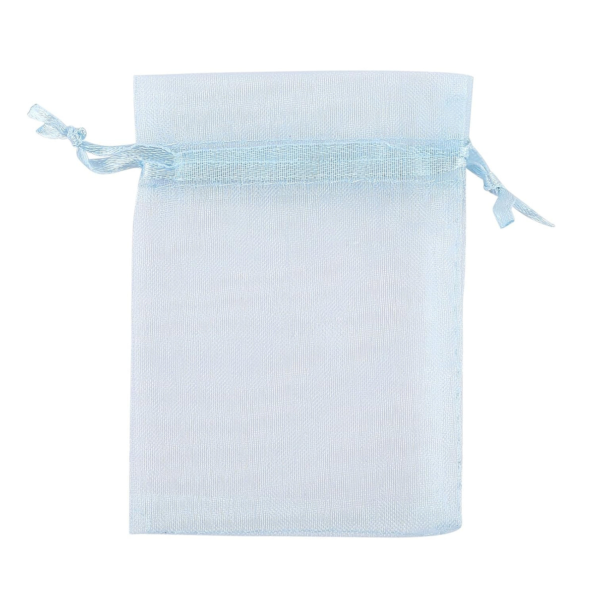 SiL Craft Organza Bags Assorted Colours 8cm x 10cm Pack of 8 CR0510A | Drawstring Gift Pouches | For Crafts-Parties-Weddings and Jewellery