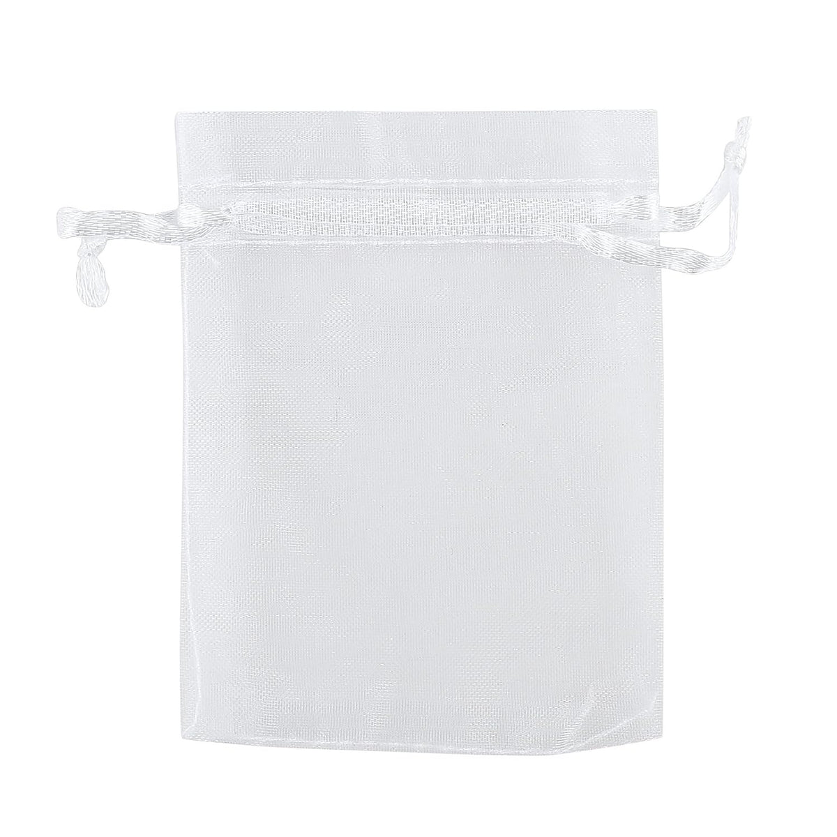 SiL Craft Organza Bags Assorted Colours 8cm x 10cm Pack of 8 CR0510A | Drawstring Gift Pouches | For Crafts-Parties-Weddings and Jewellery