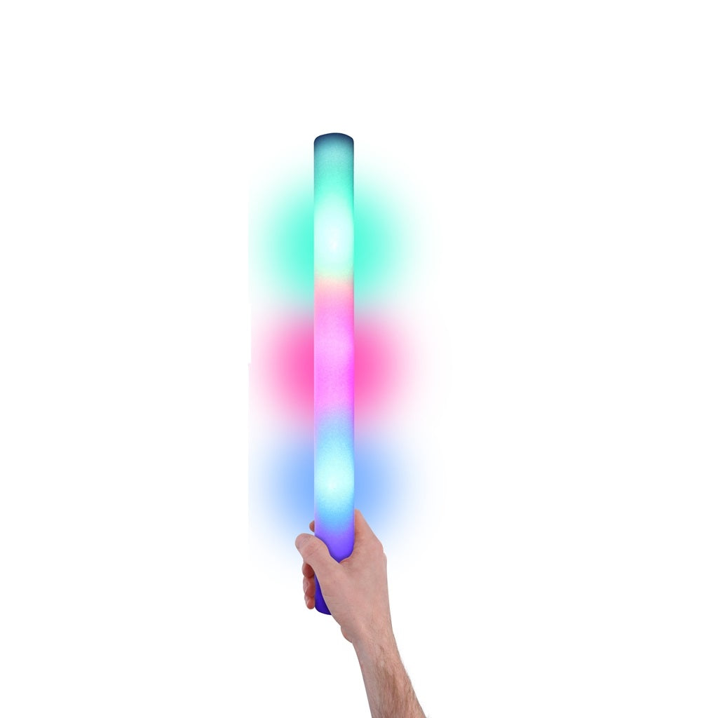 Henbrandt Flashing Light Up Foam Stick White 47cm x 4cm N99448