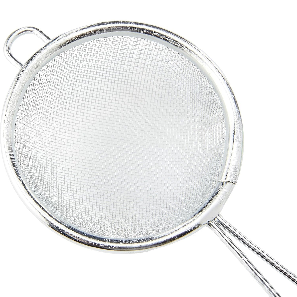 Metaltex Stainless Steel Fine Mesh Strainer Sieve Silver 7cm 110607 | With Wire Handle | Ideal for Tea-Flour and Spices