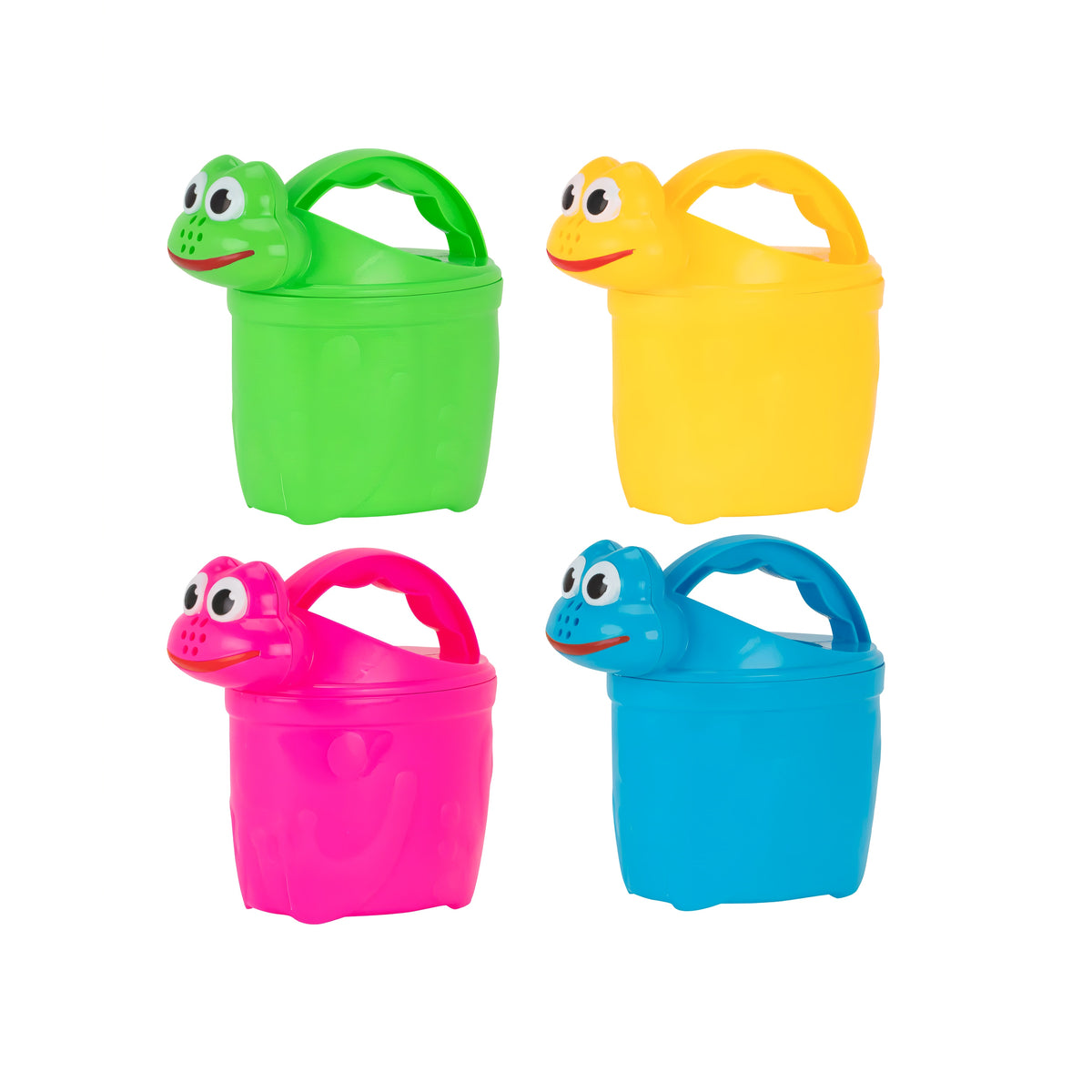 Kandytoys Frog Watering Can Assorted Colours H16cm x W12cm Pack of 1 TY1363