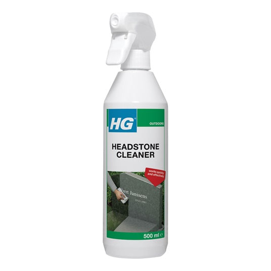 HG Natural Headstone Cleaning Spray White 500ml 215050106
