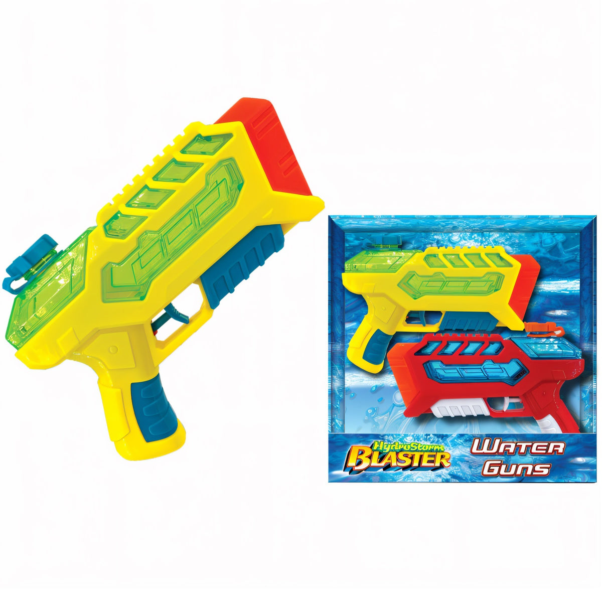 KandyToys Hydrostorm Blaster Water Guns Assorted Pack of 2 TY9556