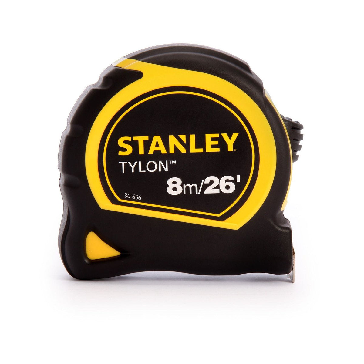 Stanley Tylon Tape Measure Black and Yellow 8Mtr-26Ft 1-30-656