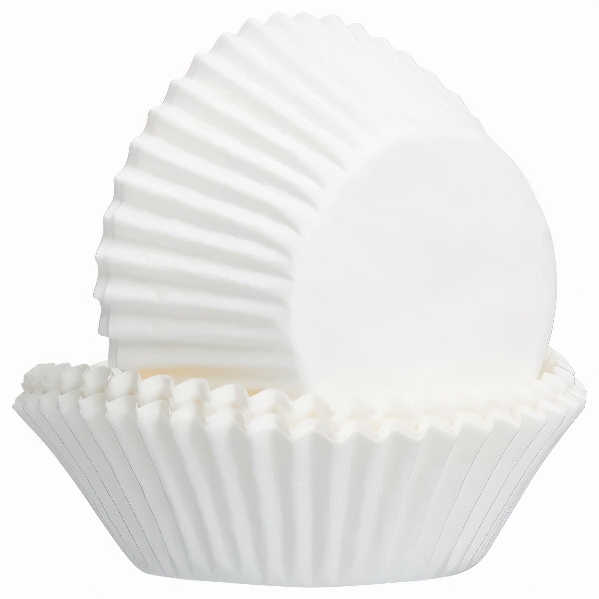 Mason Cash Cupcake Baking Cases White Pack of 50 L16cm x W10cm x H4cm 2007.778