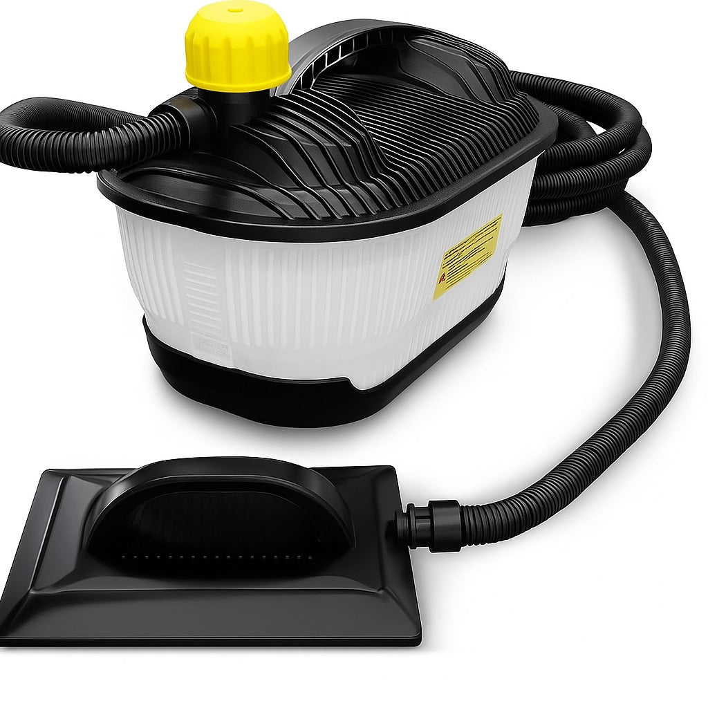 Rolson Wallpaper Steamer-Stripper Multicolour 200W 70710 | 4.5Litre Tank | Built-In Safety Valve | Ideal for Removing Wall Coverings and Ceiling Artex | Complete with Two Steam Plates - Large and Small