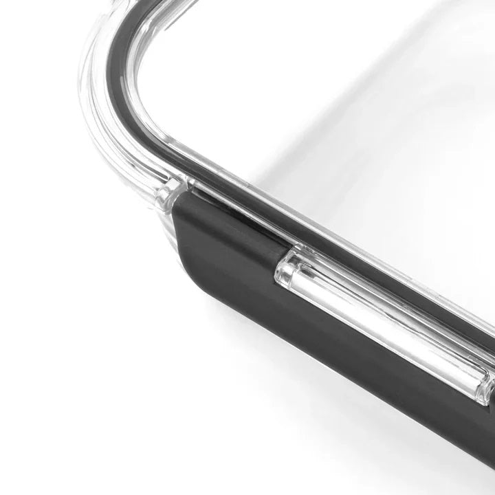 Zyliss Borosilicate Glass Container Clear 1.52Ltr E981066 | Removeable Silicone Seal for Easy Cleaning