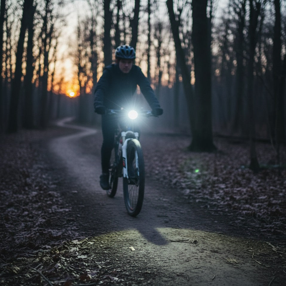 Kingavon 3 SMD USB Rechargeable Front Bike Light White 500mAh 50mm x 45mm x 40mm BL120 | ABS Material with Soft Finish | 55 Lumens | Easy to Install and Remove | Silicone Band with USB Cable | Light Modes 100 Percent-50 Percent-Slow-Flash-Flash