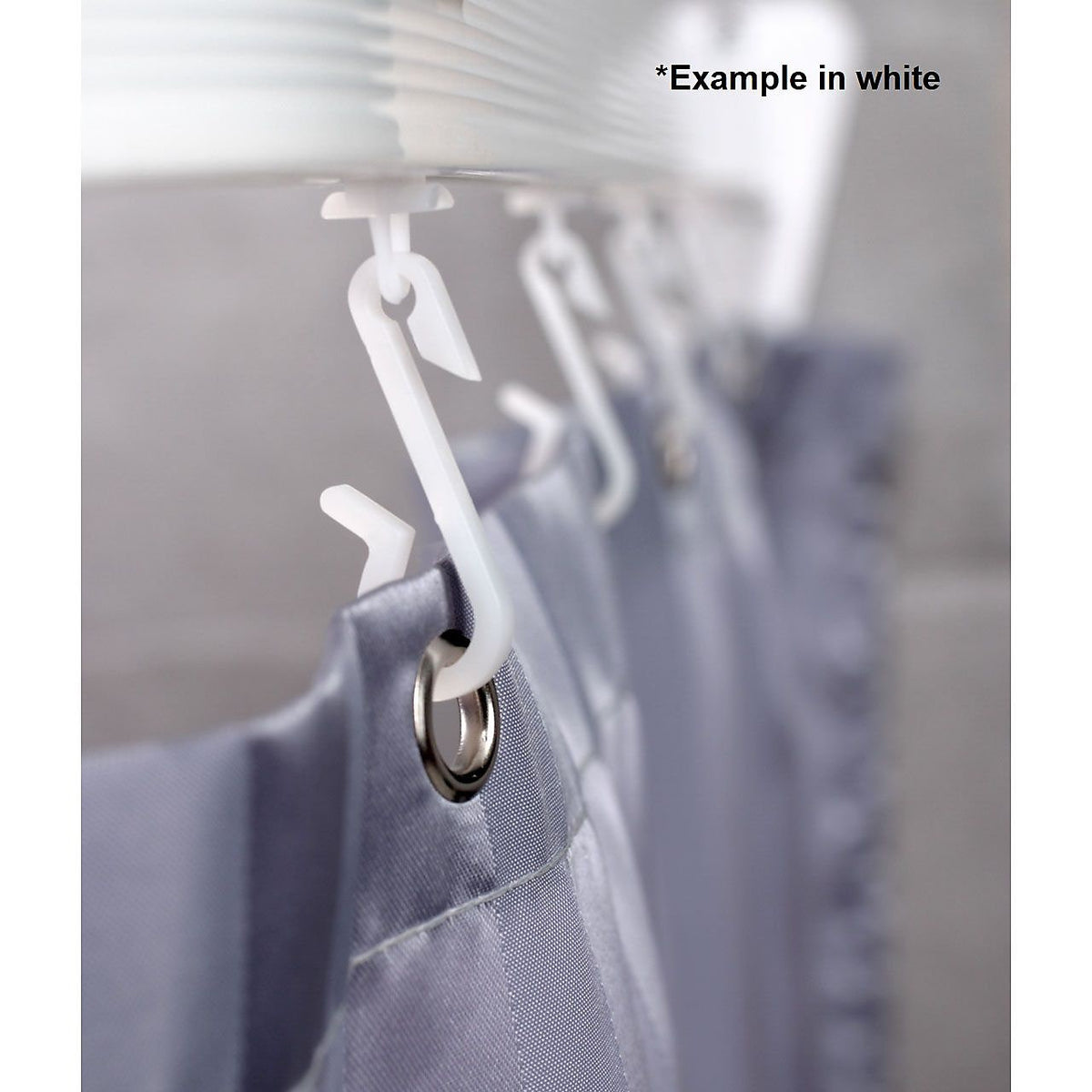 Euro Shower BendiTrack Flexible Shower Curtain Rail Kit Chrome 300cm 59520 | Sturdy Aluminum Profiles | Includes Fittings and Curtain Hooks | Easy to Install | Join Profiles Together and Bend into Shape