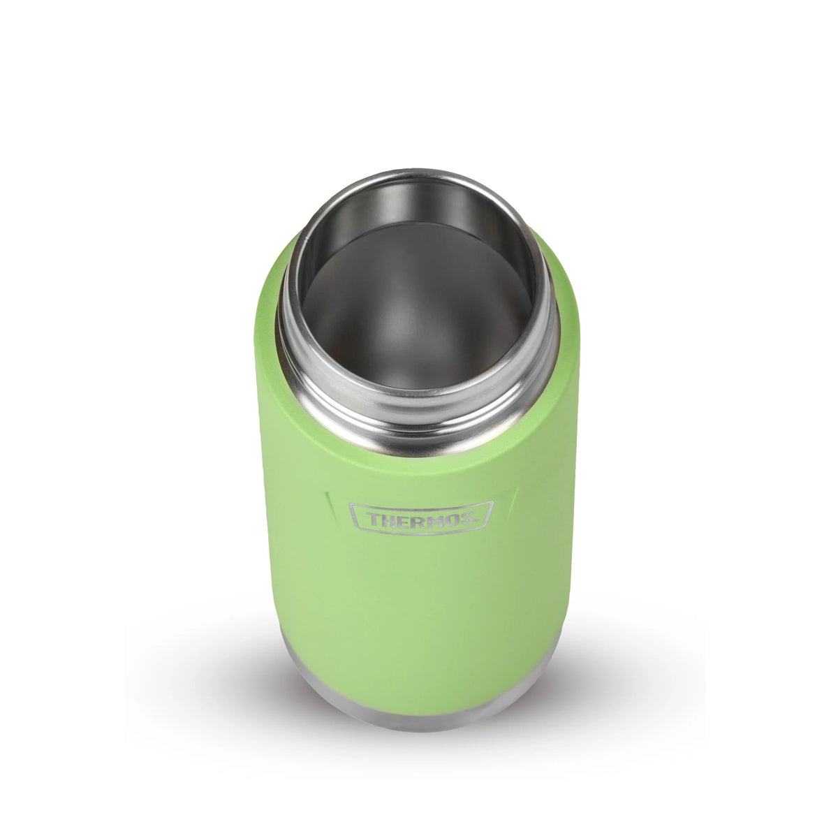 Thermos Icon Series Flip Lid Bottle Lime Green 8cm x 8cm x 21cm 530ml 350g 207430 | Vacuum Insulated Stainless Steel Flask | Keeps Drinks Cold for 16Hrs | Durable Leak-Proof Travel Water Bottle | Dishwasher Safe | Flip-up Straw | Non-slip Base | Easy