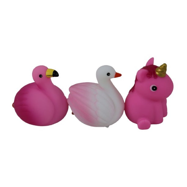HGL Flash Floating Bath Toy Assorted Colours Pack of 1 SV20192T | Bath Time Companion for Kids | Unicorn-Duck and Flamingo Designs