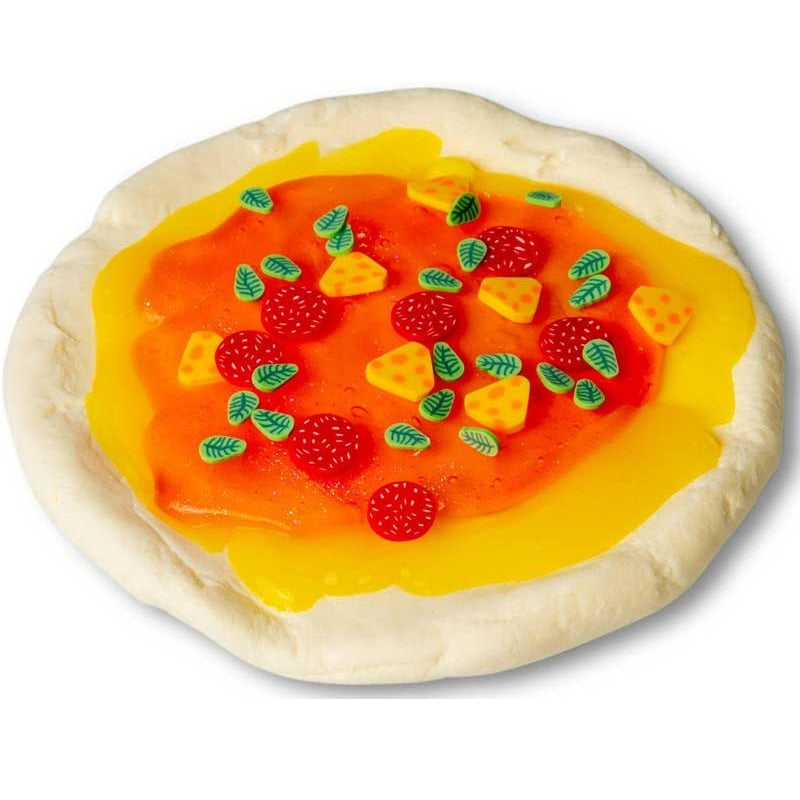HGL Make Your Own Pizza Slime and Putty Set Multicoloured SV22099 | Kit for Kids Ages 6 Plus | With Slime-Putty-Confetti and Pizza Cutter | Playful DIY Set | Creative Sensory Toy Gift for Boys and Girls