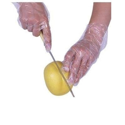 151 Duzzit Disposable Gloves White Pack of 100 DZT1032A-24 | Fit Both Left and Right Hands | For Cleaning-Decorating | Car Maintenance | Hair Treatment and Food Preparation
