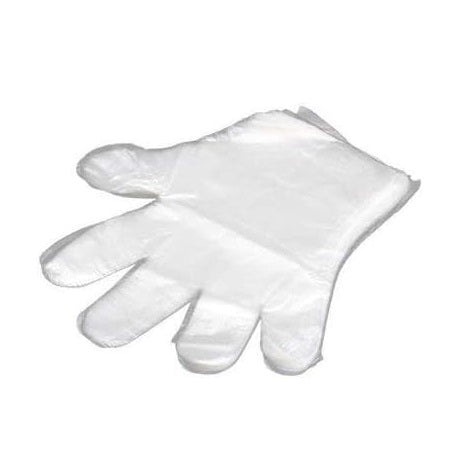 151 Duzzit Disposable Gloves White Pack of 100 DZT1032A-24 | Fit Both Left and Right Hands | For Cleaning-Decorating | Car Maintenance | Hair Treatment and Food Preparation