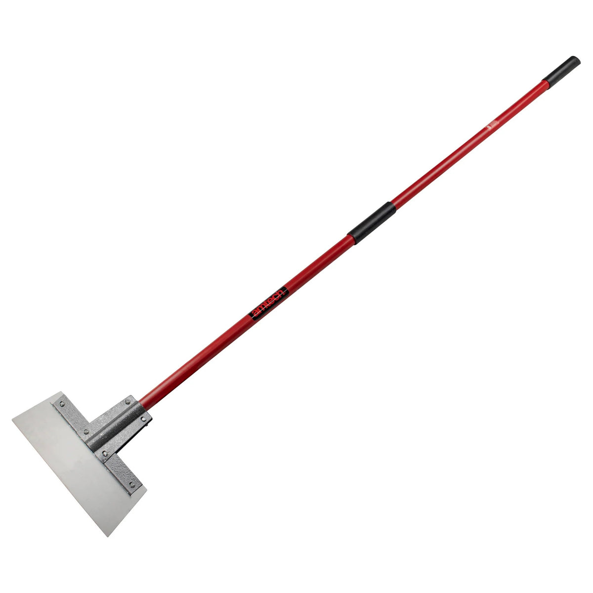 Amtech Long Handle Floor Scraper Red and Black G0956 | 150cm Handle and 300mm Spring Steel Blade | Durable Steel Construction | Non-slip Handles | For Removing Floor Tiles-Linoleum and Other Bonded Coverings
