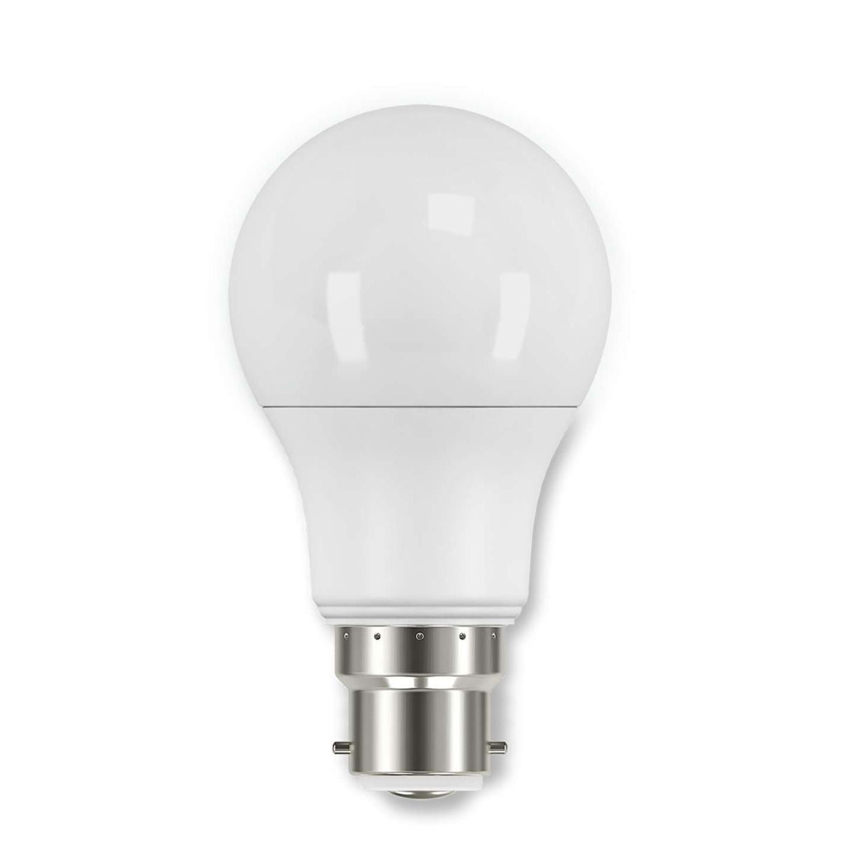 Energizer BC-B22 LED GLS Bulb White 103mm x 60mm S30643 | 7.3W | 60W Replacement | 4000K Cool White | 806 Lumens | 15-Year Lifespan | Dimmable | 15000Hr Lifespan | Mercury Free | Energy Rating E | CRI-80