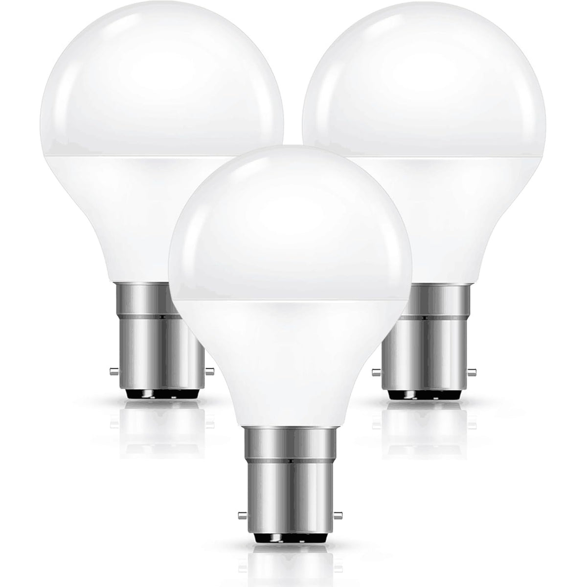 Energizer Golf SBC-B15 LED Bulb White 78mm x 45mm S29770 | 4.2W | 40W Replacement | 2700K Warm White | 470 Lumens | 15-Year Lifespan | Dimmable | 15000Hr Lifespan | Mercury Free | Energy Rating E | CRI-80