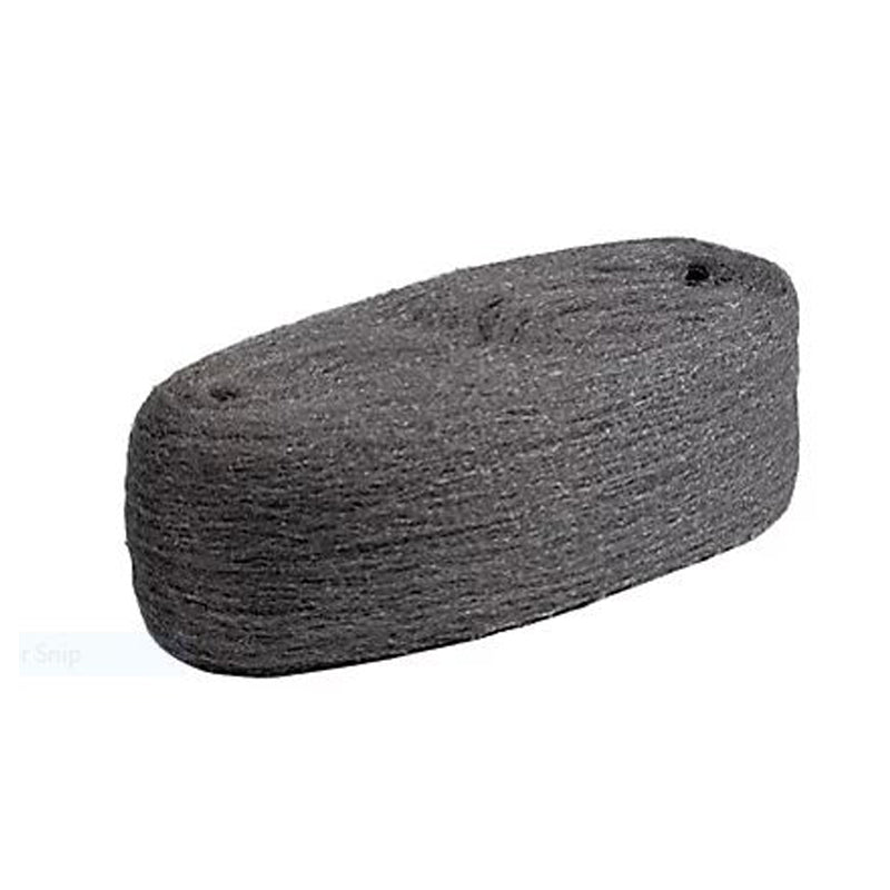 National Abrasives Steel Wool Roll Metallic Grey 150g 095609 | Grade Extra Fine | Heavy Duty Cleaning and Polishing Pad | Multi Purpose Use | Surface Preparation-Finishing-Preparing-Maintaining Wood and Metal Finishes