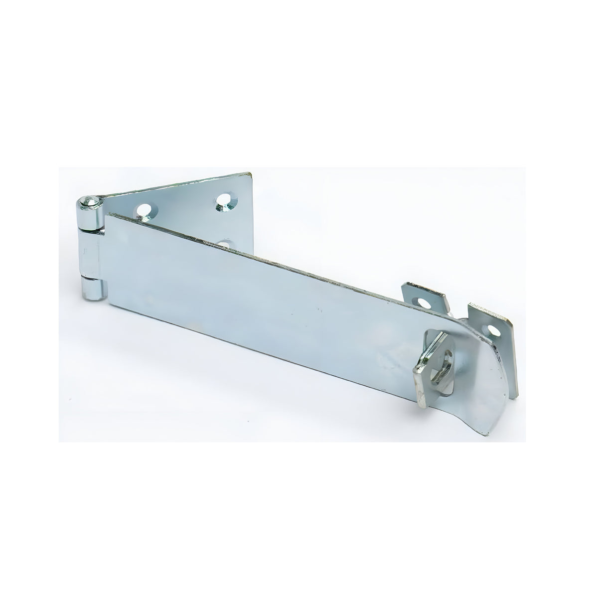 Bulk Hardware Galvanised Locking Hasp and Staple Silver 160mm 40032