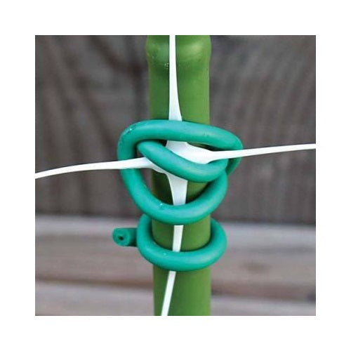 Green Jem Garden Wire Green 5Mtr x 3mm GSGW5 | PVC Coated Plant Tie Wire | Strong Support for Tying-Fixing and Training Plants