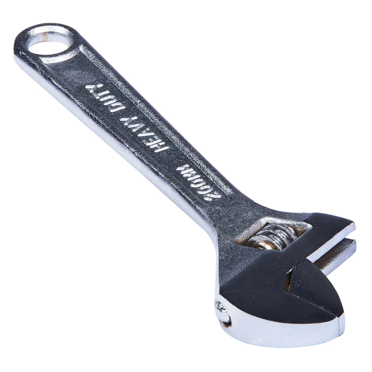 Amtech Heavy Duty Adjustable Wrench With Jaw Opening Chrome 200mm C1900 | Drop-Forged Carbon Steel | Heat Treated Steel | 24mm Jaw Opening
