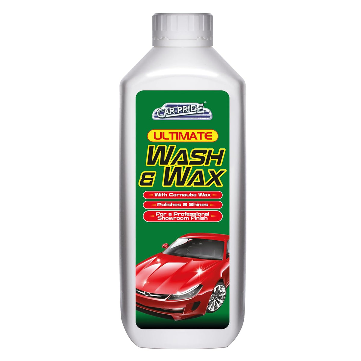 151 Car Pride Ultimate Wash and Wax Car Shampoo Multicoloured 1Ltr 10051 | With Carnauba Wax | Polishes And Shines | Showroom Finish