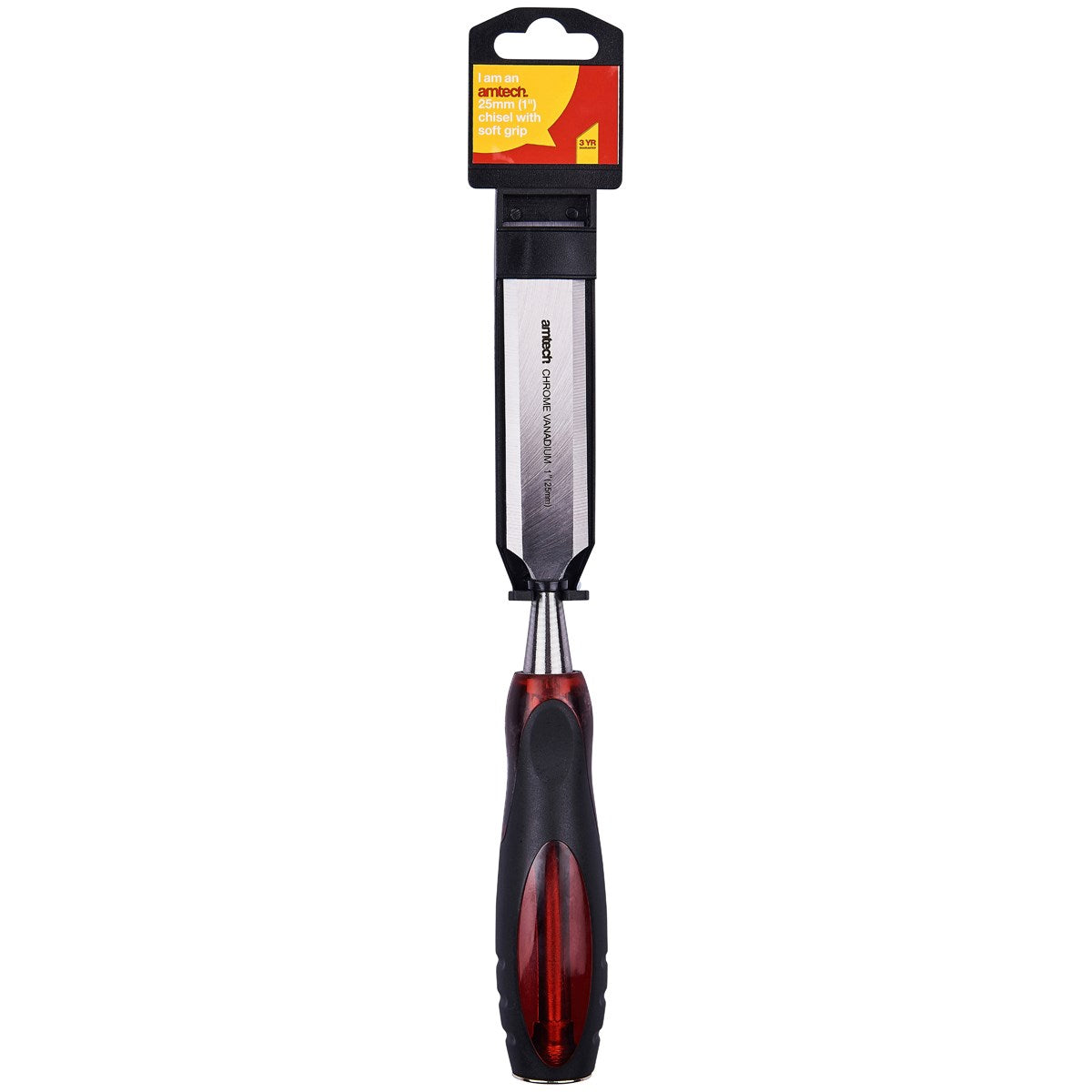 Amtech Wood Chisel with Soft Grip 1-Inch E0530