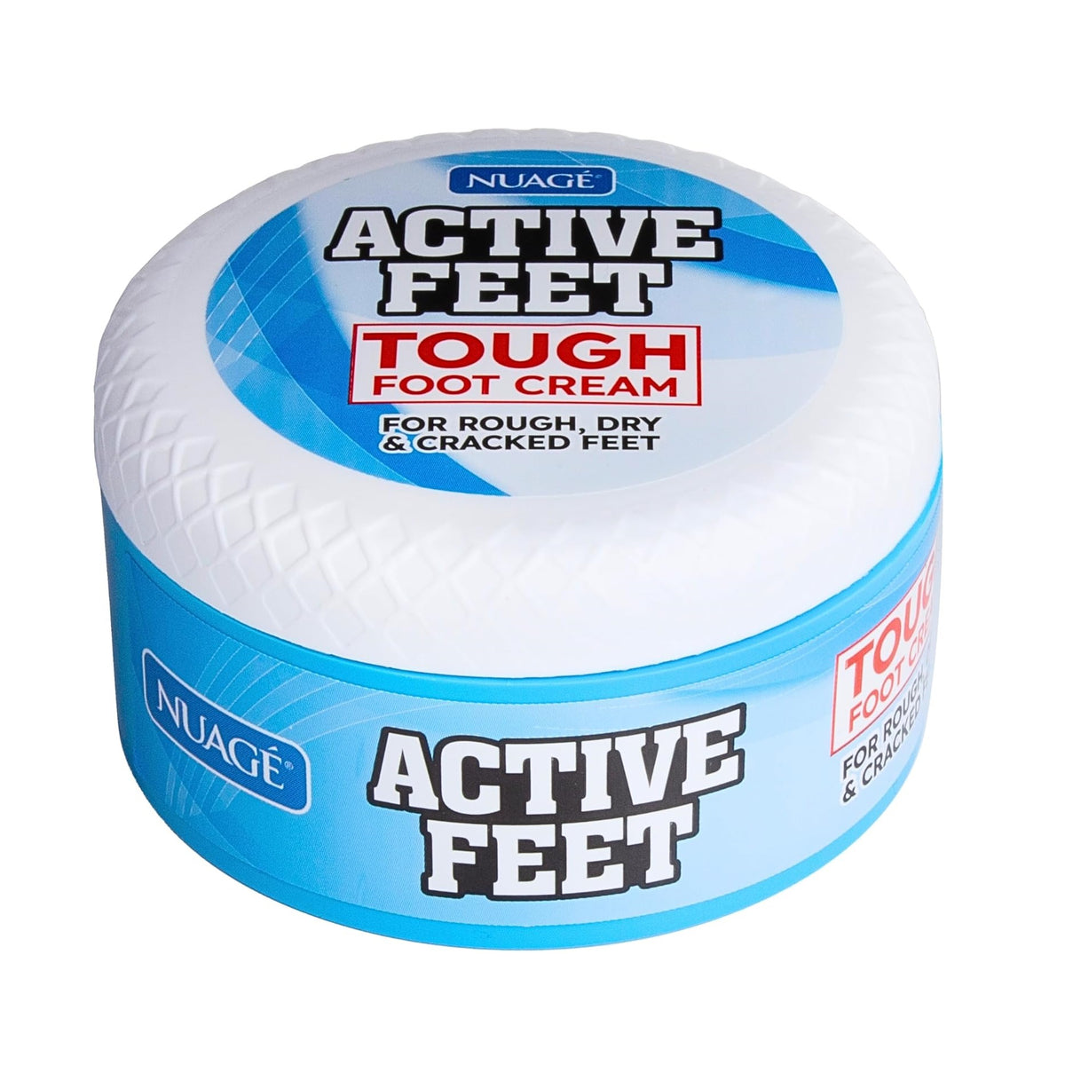 151 Nuage Active Feet Tough Foot Cream White and Blue 150g NUA1244 | For Rough-Dry and Cracked Feet | Foot Treatment | Heel Repair and Protection Cream | Foot Therapy Cream