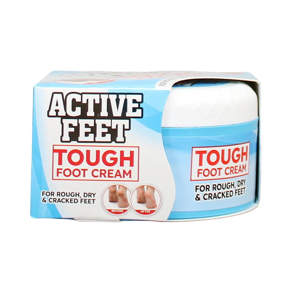 151 Nuage Active Feet Tough Foot Cream White and Blue 150g NUA1244 | For Rough-Dry and Cracked Feet | Foot Treatment | Heel Repair and Protection Cream | Foot Therapy Cream