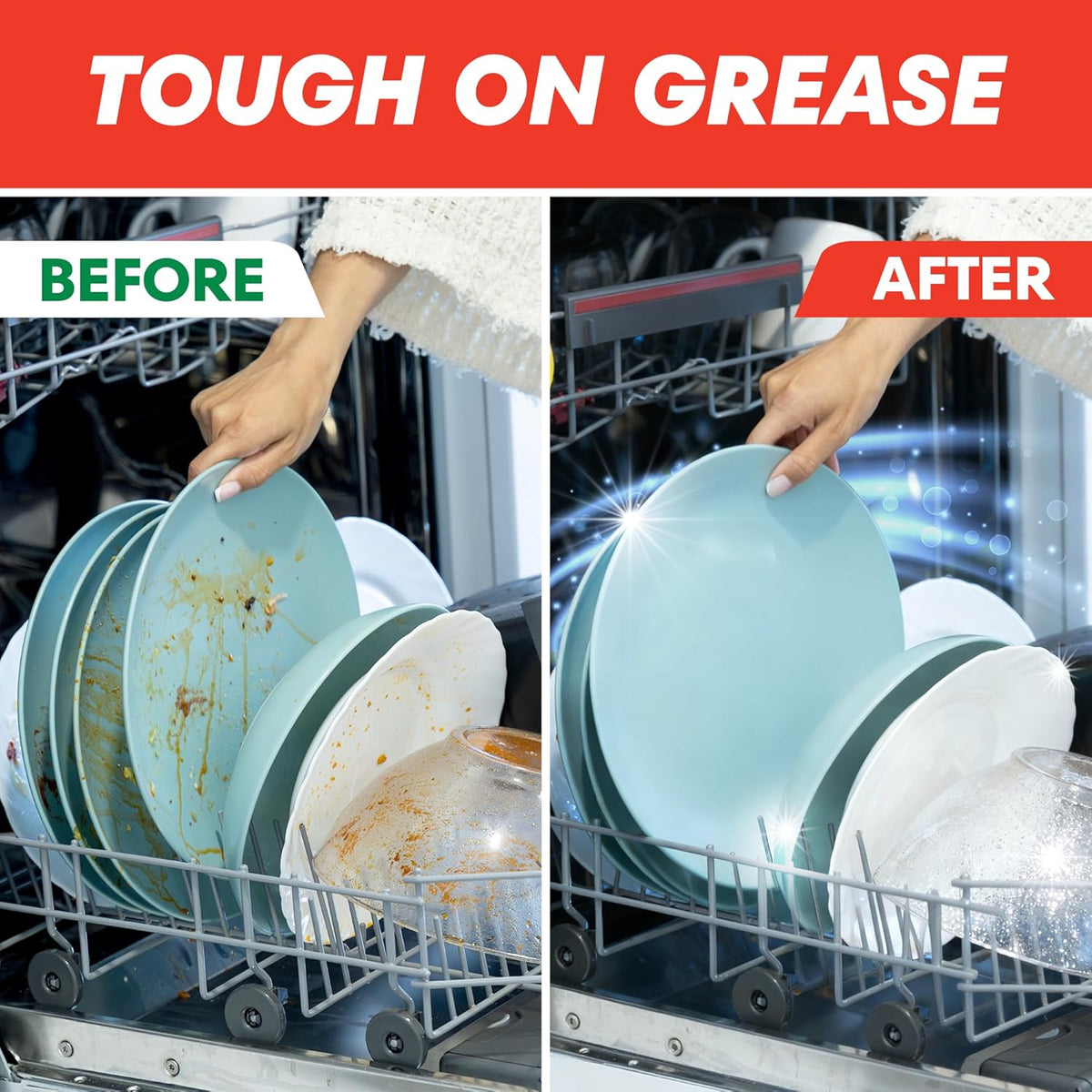 151 Elbow Grease Ultra Max Lemon Fresh Dishwasher Liquid Tabs White Pack of 30 EG301 | Tough on Grease | No Pre-Rinse | Brilliant Shine | Neutralise Odours | Prevent Limescale and Spots | Dishwashing Tablets | Dish Cleaning Tablets