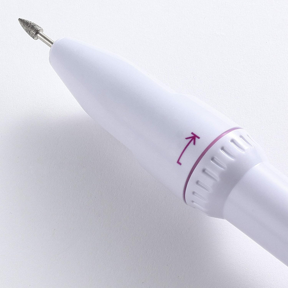 Eleganza Electric Manicure White Pack of 6 CY4655860 | Portable Nail Drill Kit | For Filing-Shaping-Buffing and Cuticle Care | Nail Care Tool | Nail Grooming Set | Cordless Manicure Tool | Compact Manicure Device | Electric Nail Polisher