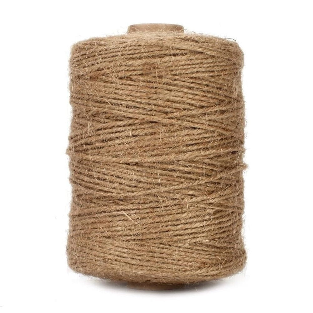 ProGarden Natural Jute Garden Rope Brown 65Mtr CY8954440 | Heavy Duty Twine | For Gardening-Plant Support and Crafting | Rope Touw | Garden Rope | Garden Accessories | Plant Support Rope | Plant Tying Rope | Decorative Rope | Craft Jute String | Natural