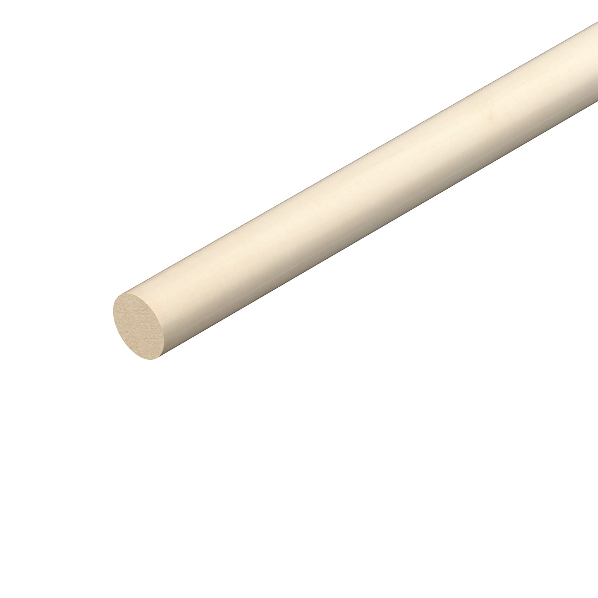 Cheshire Mouldings Hardwood Dowel Rod Natural 2400mm x 9mm x 9mm RTM822 | Wooden Dowel Stick | Round Wood Rod | DIY Woodworking Dowel | Furniture Joint Rod | Curtain Pole Rod | Craft Wood Stick | General Purpose Wood Dowel
