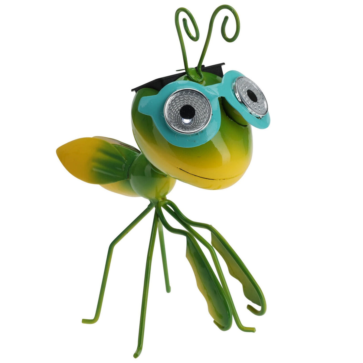 LED Solar Lamp Garden Animal Assorted 20cm x 9cm x 21cm 573000090 | Solar Garden Light | Decorative Insect Lamp | Metal Patio Light