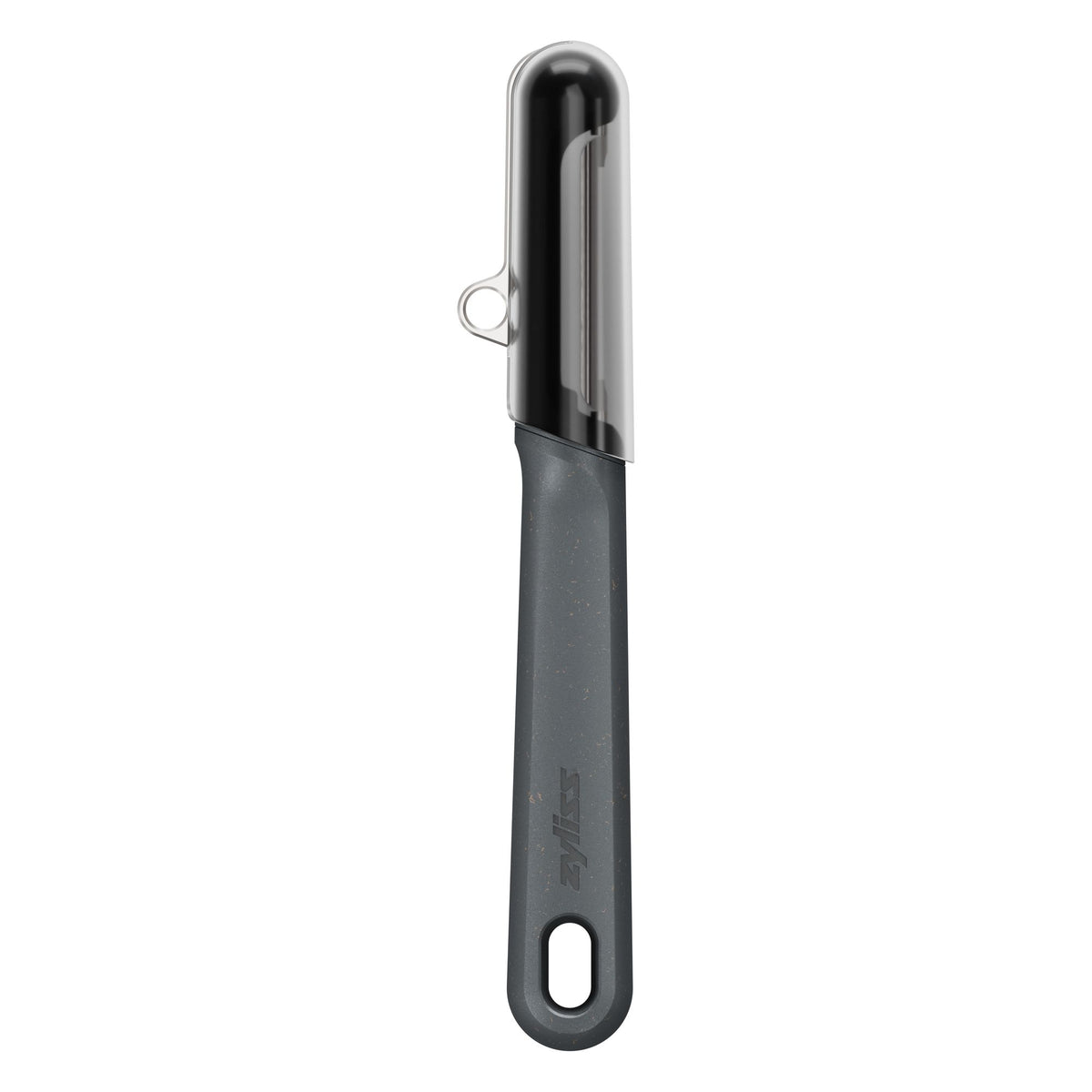 Zyliss Eco Handle Swivel Peeler Grey E950046 | Vegetable Peeler | Potato Peeler | Swivel Blade Peeler | Fruit Peeler | Eye Cutter and Scraper