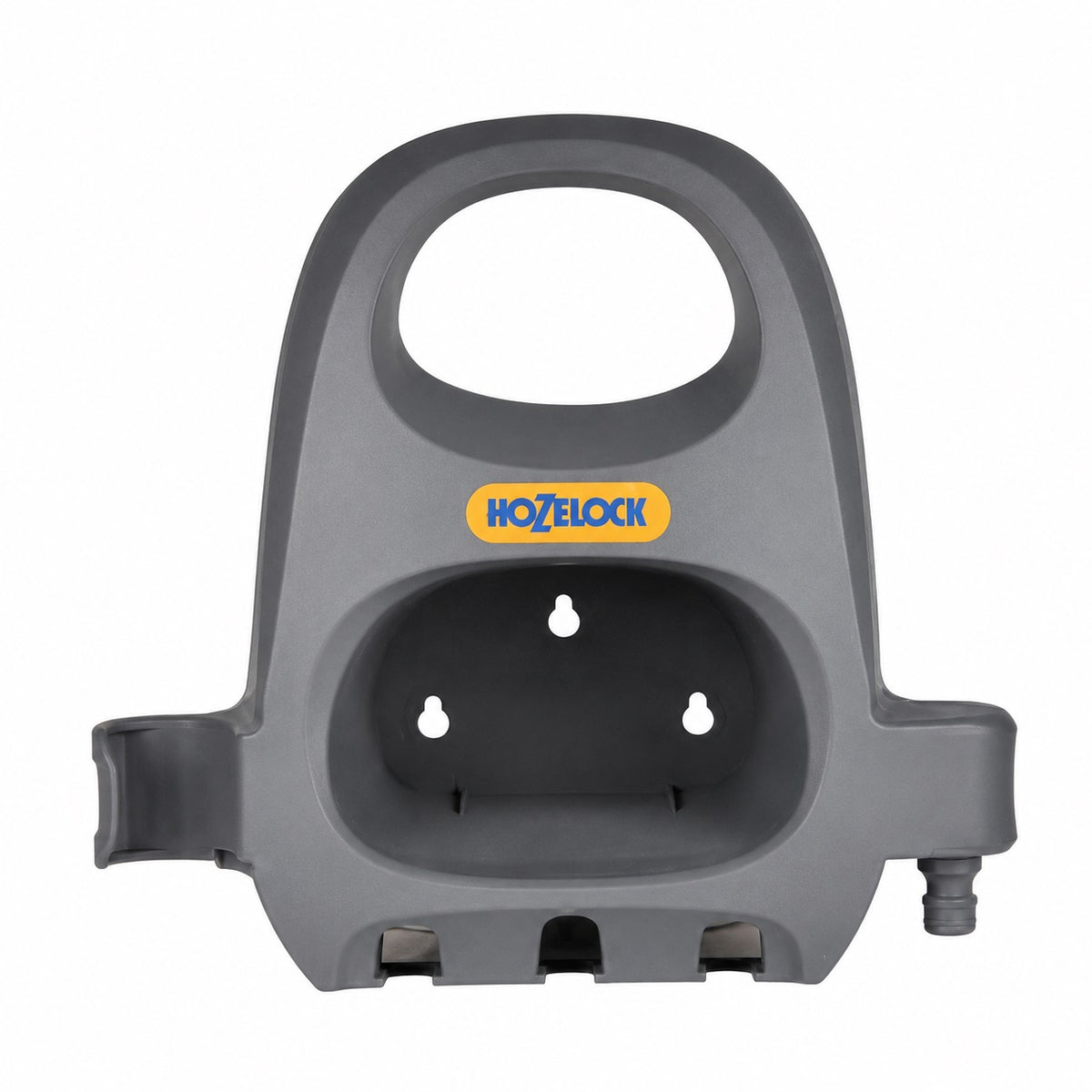 Hozelock Heavy Duty Hose Hanger Grey 23620000 | Supplied With Complete Fittings | Weight Capacity - Up to 3.5Kg | Hose Holder | Garden Hose Rack | Gardening Accessories