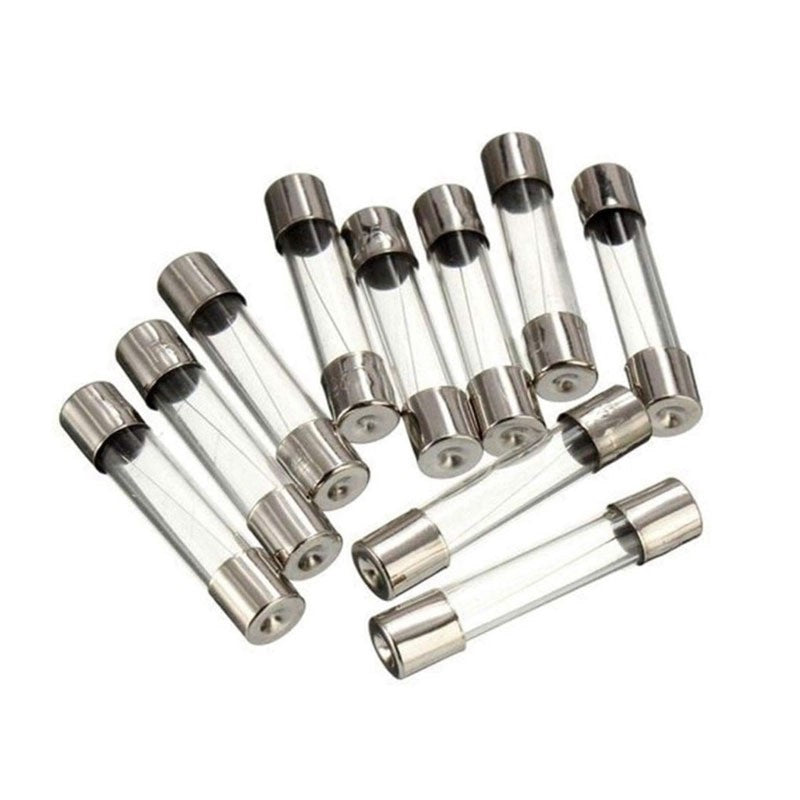 Goodyear Automatic Glass Fuses Clear Pack of 10 905523 | Suitable For a Wide Range of Automotive Applications | Contains The Most Commonly Used Fuses