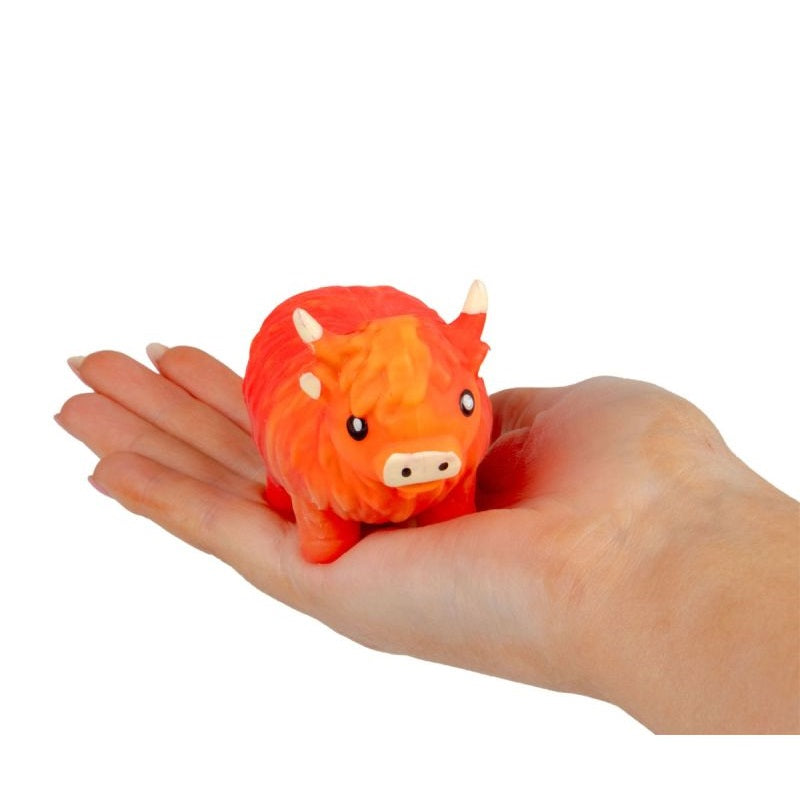 HGL Stretchy Sand Highland Cow Assorted SV22388 | Kids Sensory Toy | Novelty Toy | Animal Toy | Handheld Toy | Small Gift Toy
