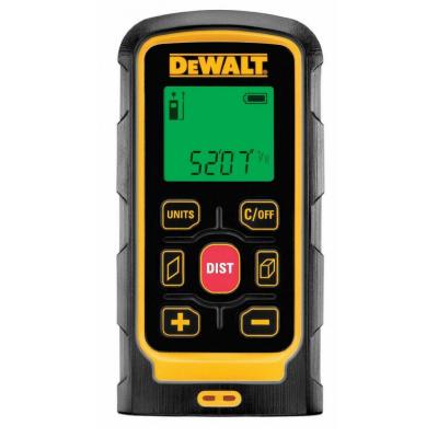 Dewalt Laser Distance Measure Black and Yellow Dw030p