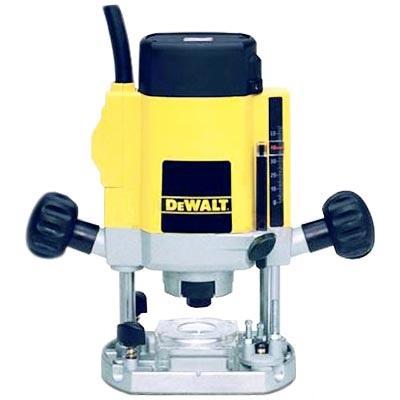 Dewalt Variable Speed 0.5-Inch Plunge Router Yellow and Black 115V 2000W DW625EK