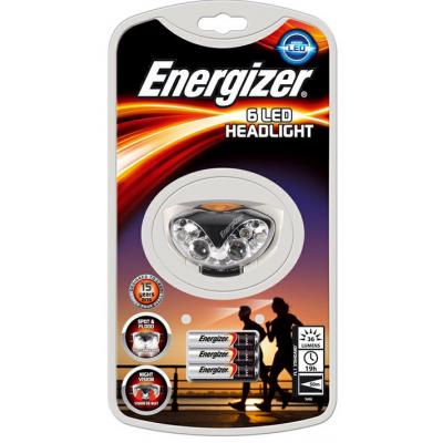 Energizer 200 Lumens Six LED Advanced Vision Headlamp Black HEAD6LED