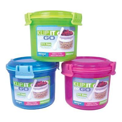 sistema-klip-it-breakfast-to-go-container---pink