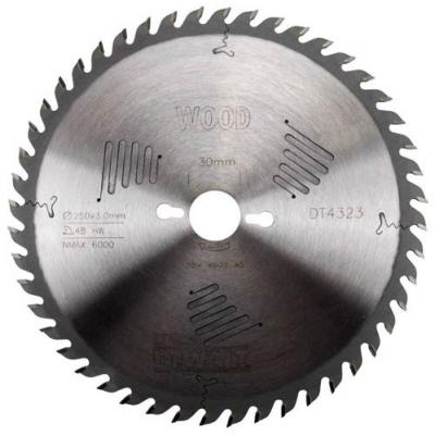 Dewalt Series 60 General Purpose Circular Saw Blade Metallic Silver 3mm x 250mm DT4323