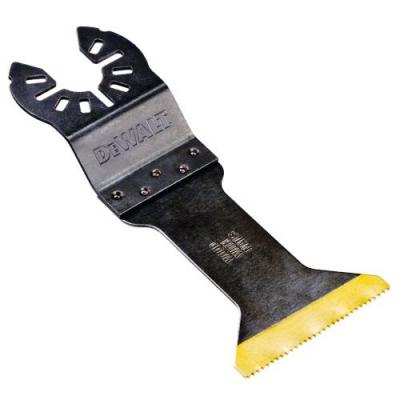 Dewalt Titanium Multi-Tool Wood and Metal Blade Black 44mm x 55mm DT20702