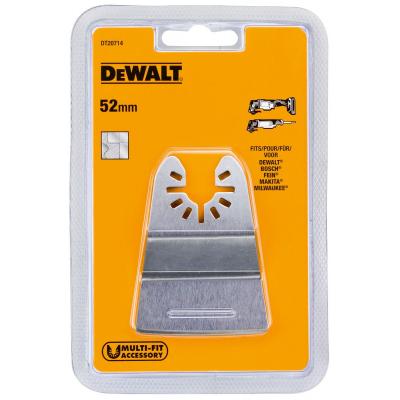Dewalt Multi-Tool Rigid Scraper Blade Black 52mm DT20714