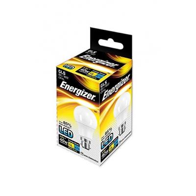 Energizer BC B22 Energy Class A Plus LED GLS Energy Saving Non-Dimmable Light Bulb Warm White 5.6W S8857