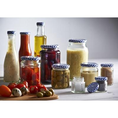 Kilner Round Twist Top Dressing Preserver Bottle for Condiments Dry Fruits and Herbs Clear 250ml 0025.573