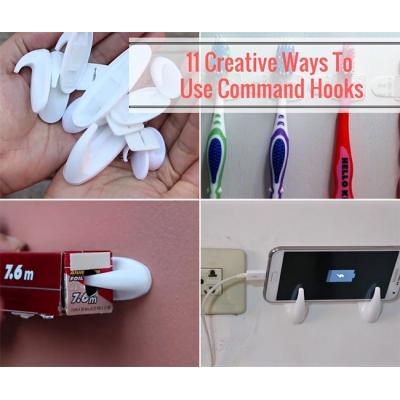 Command White Medium Self Adhesive Damage-Free Water-Resistant Dishwasher Safe Mounting Refill Strips Holds 3lb / 1.3Kg 17021P-ES
